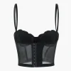 Mesh Bustier Appliques Cami Top>MICAS Sale