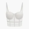 Mesh Underwire Bustier Top>MICAS Discount