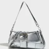 Metallic Buckle Shoulder Bag>MICAS Hot
