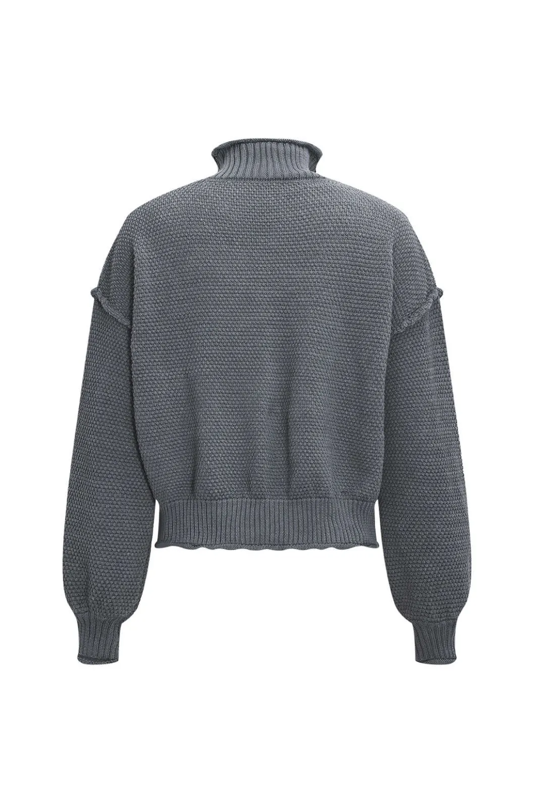 Mock Neck Top And Skirt Set>MICAS Fashion