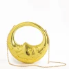 Moon Shape Chain Strap Tote Bag>MICAS Outlet