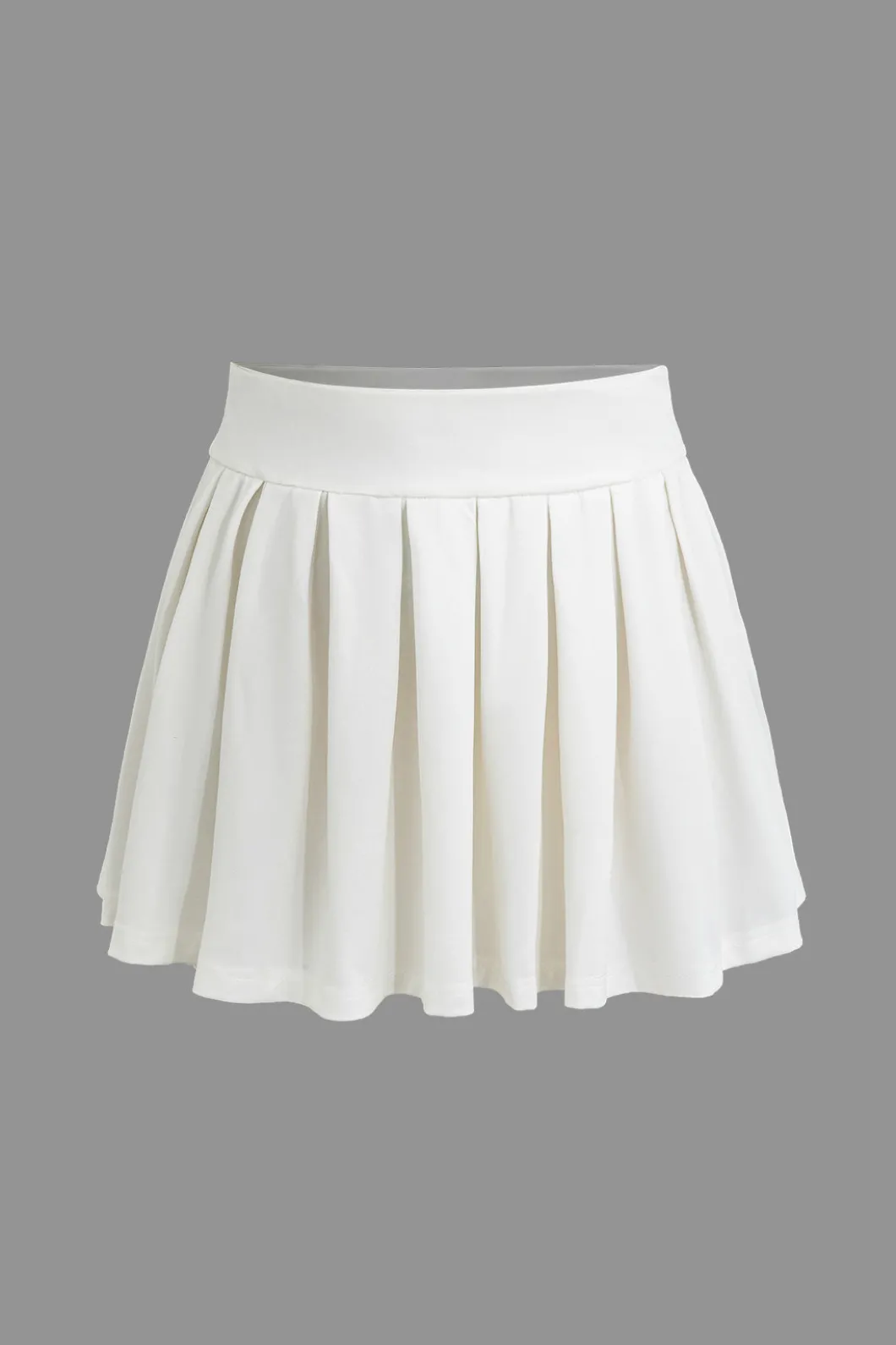 Notched Lapel Vest And Pleated Mini Skirt Set>MICAS Clearance