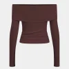 Off Shoulder Long-Sleeve Top>MICAS Sale