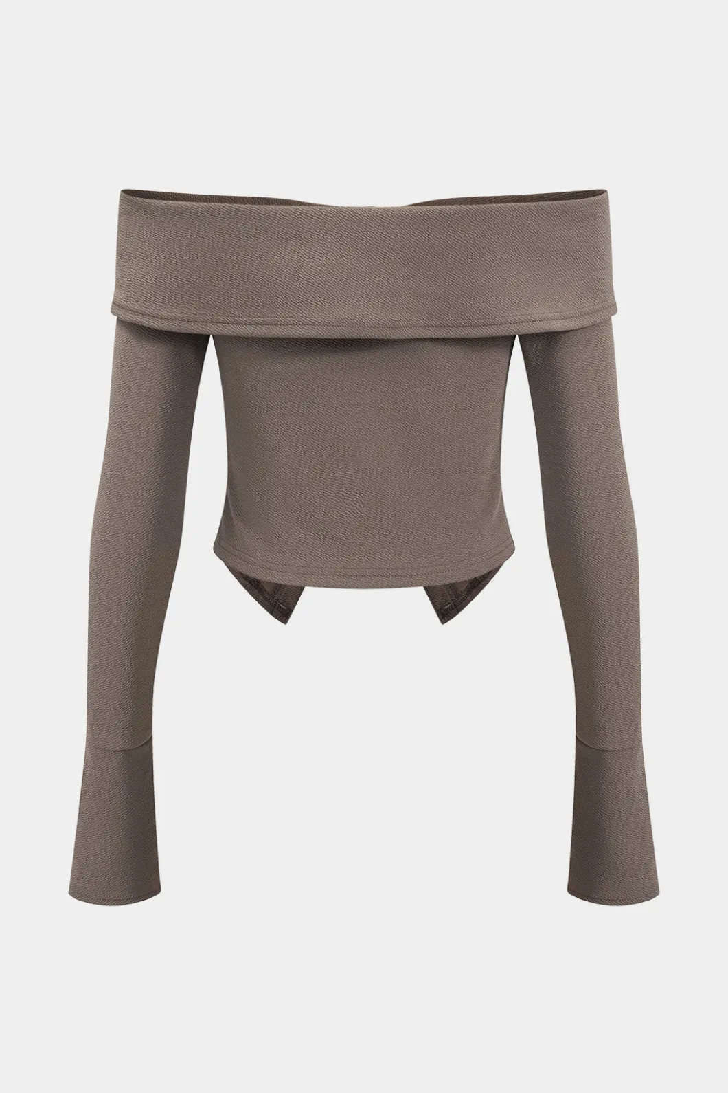 Off Shoulder Top And Asymmetrical Skirt Set>MICAS New