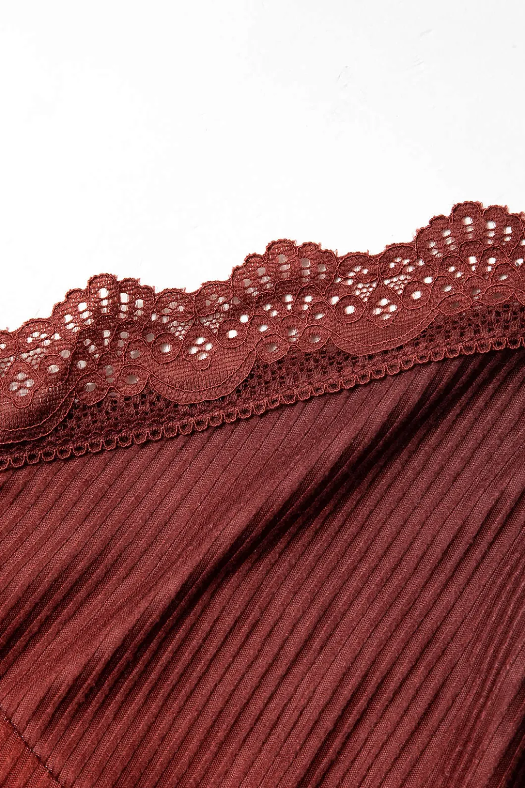 Ombre Lace Trim Mini Dress>MICAS Clearance