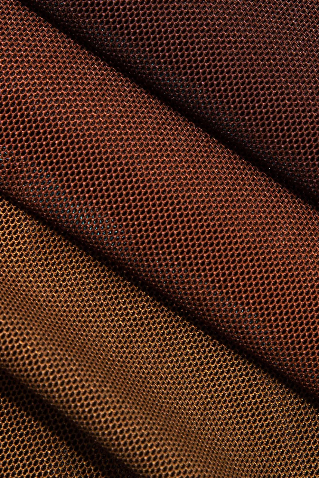 Ombre Mesh Cowl Neck Cross Strap Maxi Dress>MICAS Best