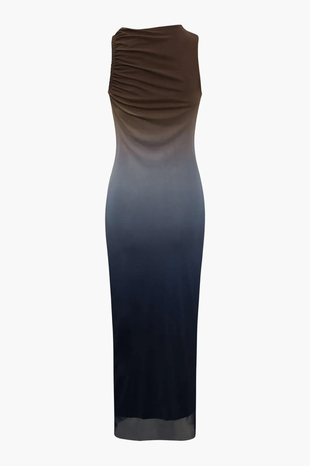 Ombre Mesh Sleeveless Midi Dress>MICAS Discount