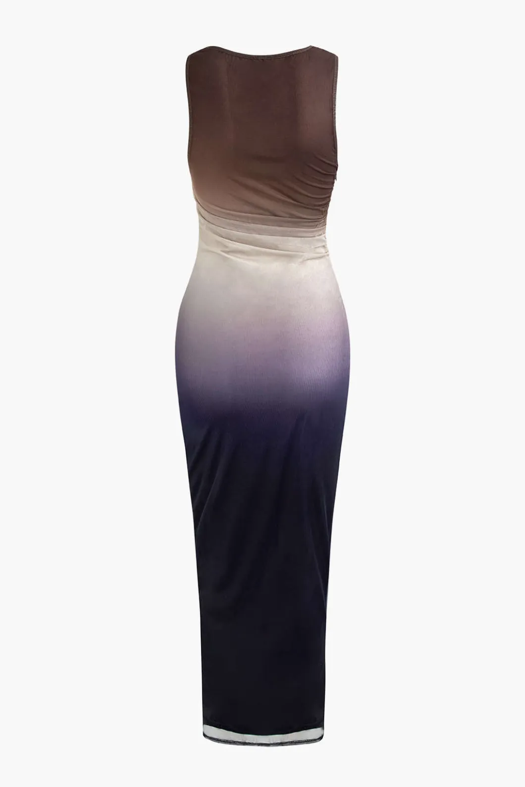 Ombre Mesh Sleeveless Midi Dress>MICAS Discount