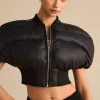 Padded Zipper Cropped Puffer>MICAS Discount