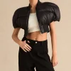 Padded Zipper Cropped Puffer>MICAS Discount