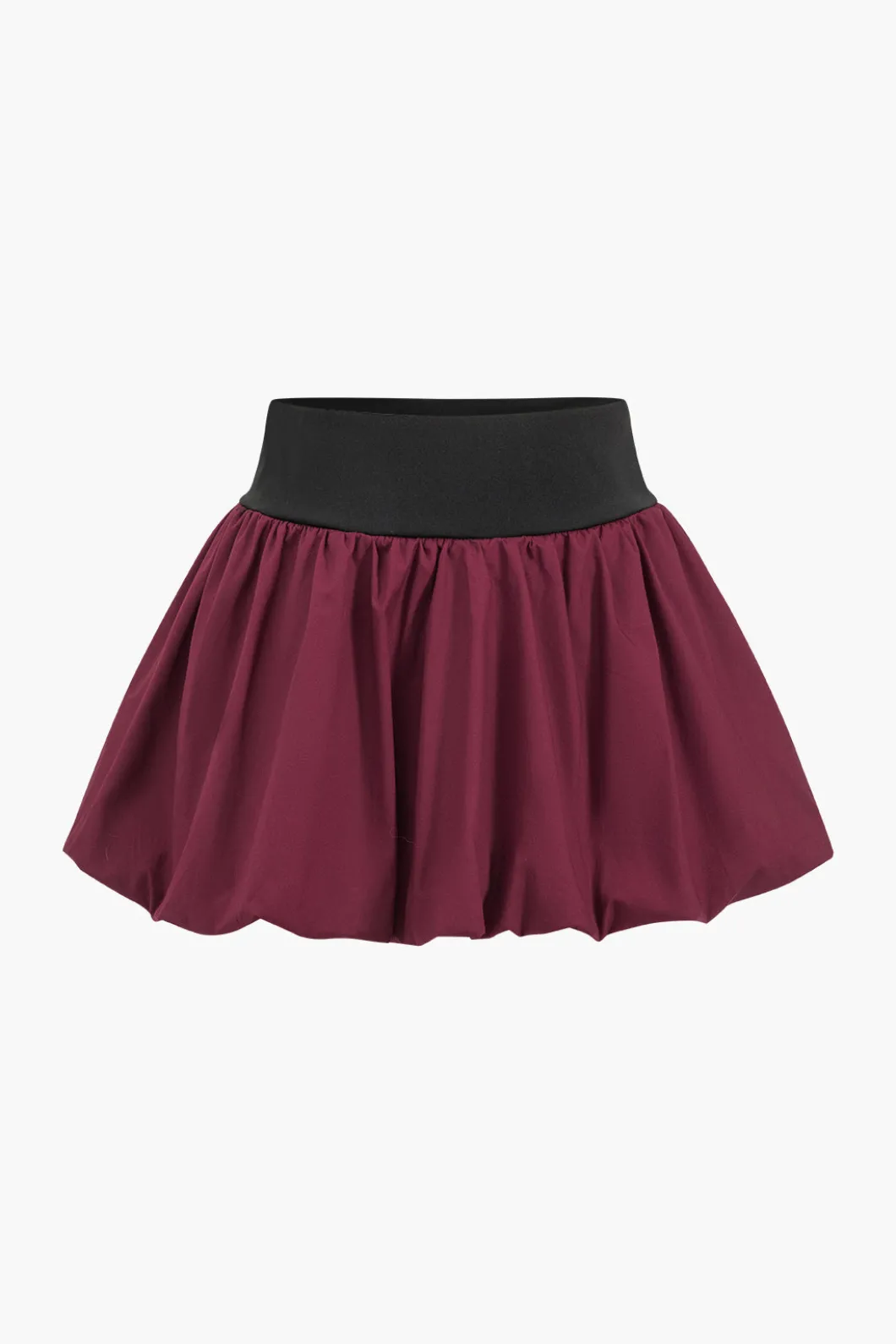Patchwork Tie Up Top And Puff Skirt Set>MICAS Discount