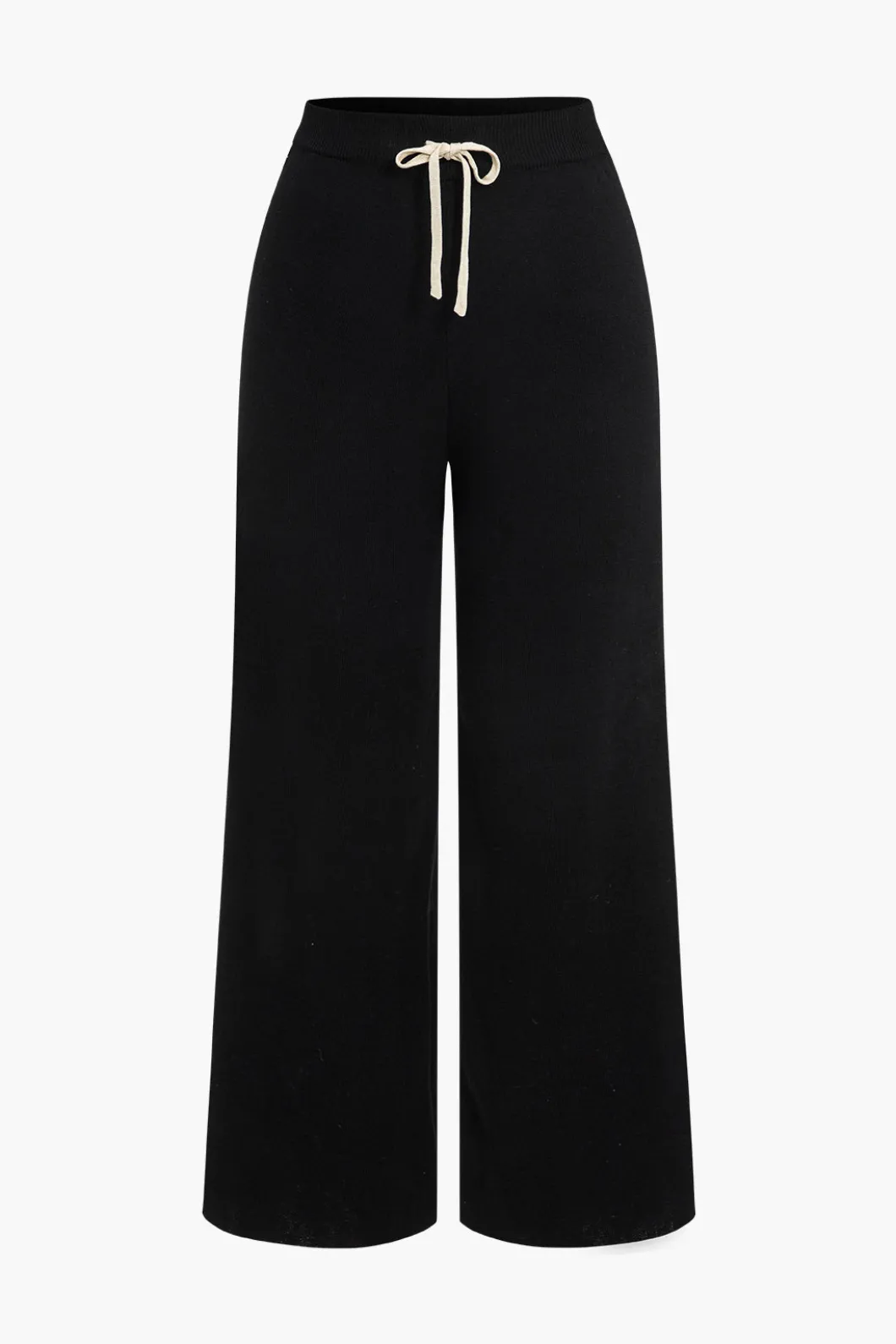 Patchwork V-Neck Sweater Cardigan And Pants Set>MICAS Clearance