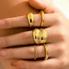 4pc Metal Ring Set>MICAS Sale