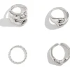 4pc Metal Ring Set>MICAS Sale