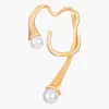 1pc Pearl Curve Earring>MICAS Sale
