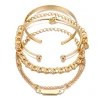 4-pcs Metal Chain Bracelet Set>MICAS Discount