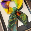 Peacock Print Scarf>MICAS Hot