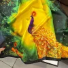 Peacock Print Scarf>MICAS Hot