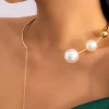 Pearl Decor Necklace>MICAS Sale