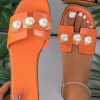 Pearl Flat Slippers>MICAS Online