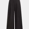 Pleated Asymmetrical Wide Leg Trousers>MICAS Outlet