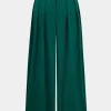 Pleated High Waist Wide Leg Trousers>MICAS Clearance