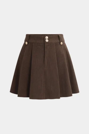 Pleated Mini Skirt>MICAS Discount