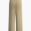 Pleated Wide Leg Pants With Belt>MICAS Discount