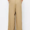 Pleated Wide Leg Pants With Belt>MICAS Discount