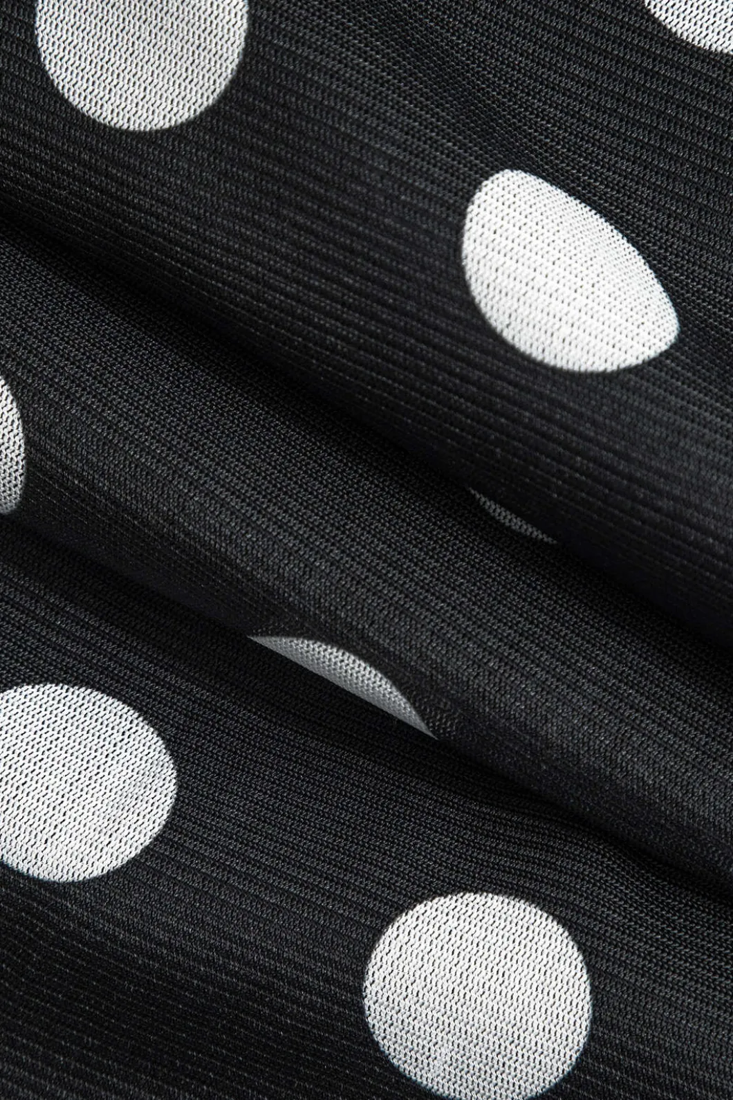 Polka Dot Print Off Shoulder Maxi Dress>MICAS Online