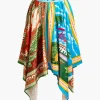 Print Asymmetrical Skirt>MICAS Sale
