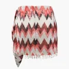 Printed Knot Mini Skirt>MICAS Fashion