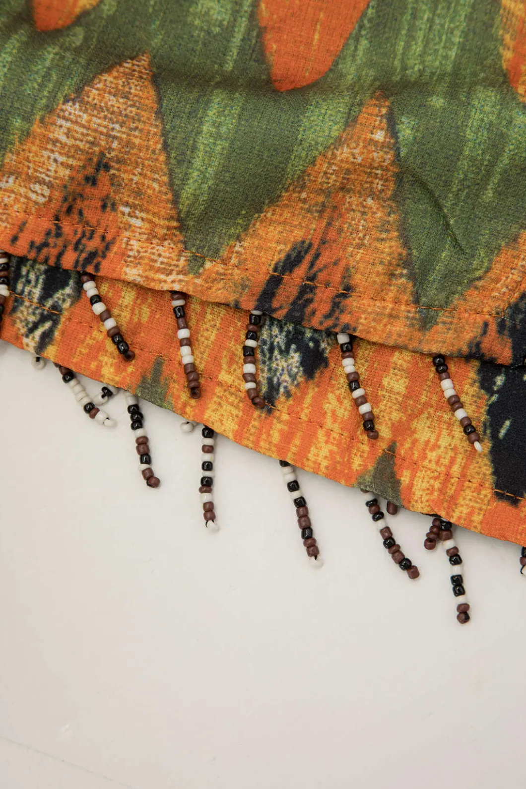 Printed Knot Mini Skirt>MICAS Fashion