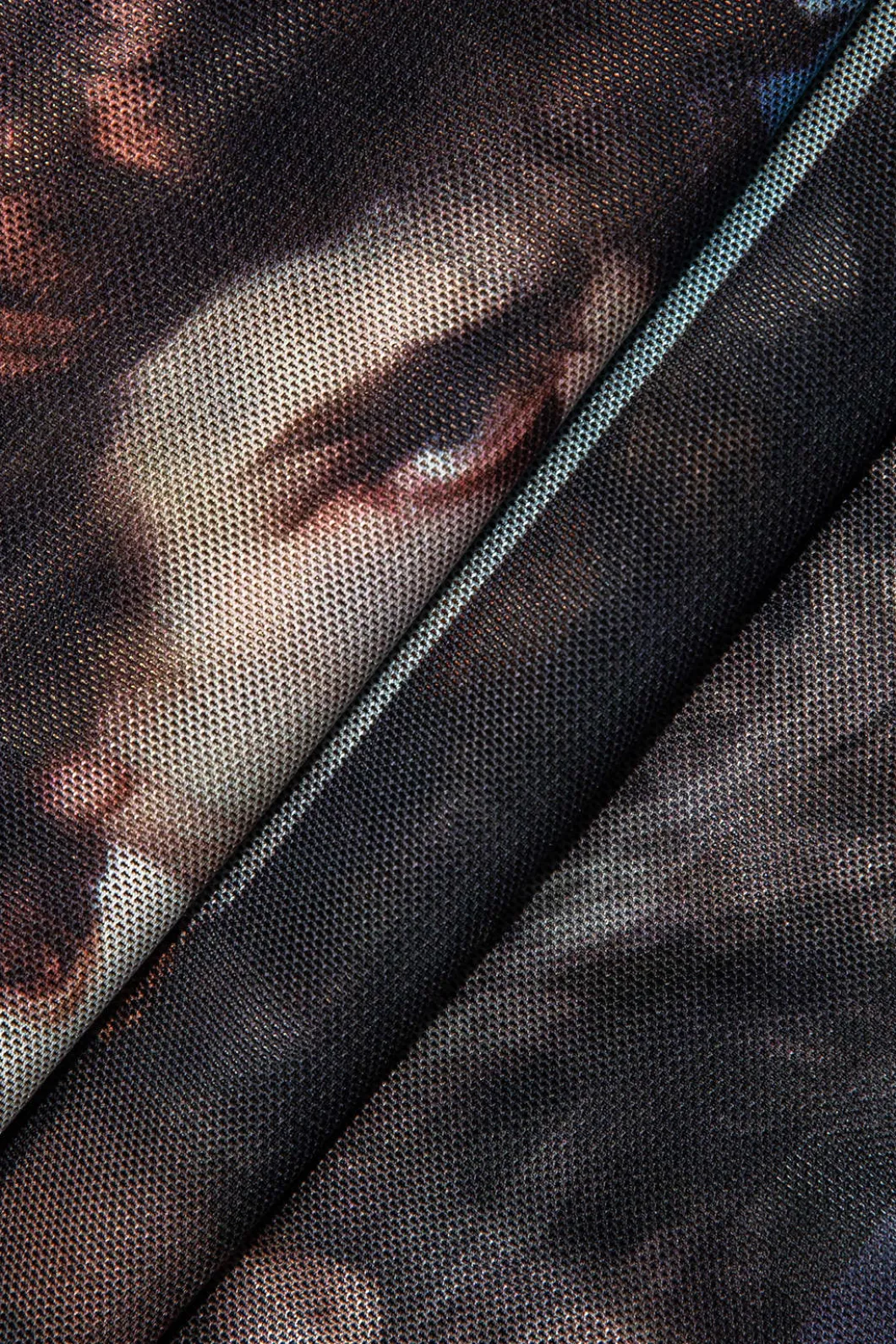 Renaissance Print Sleeveless Mesh Bodysuit>MICAS Best