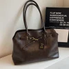 Retro Large Capacity Shoulder Bag Tote>MICAS Outlet