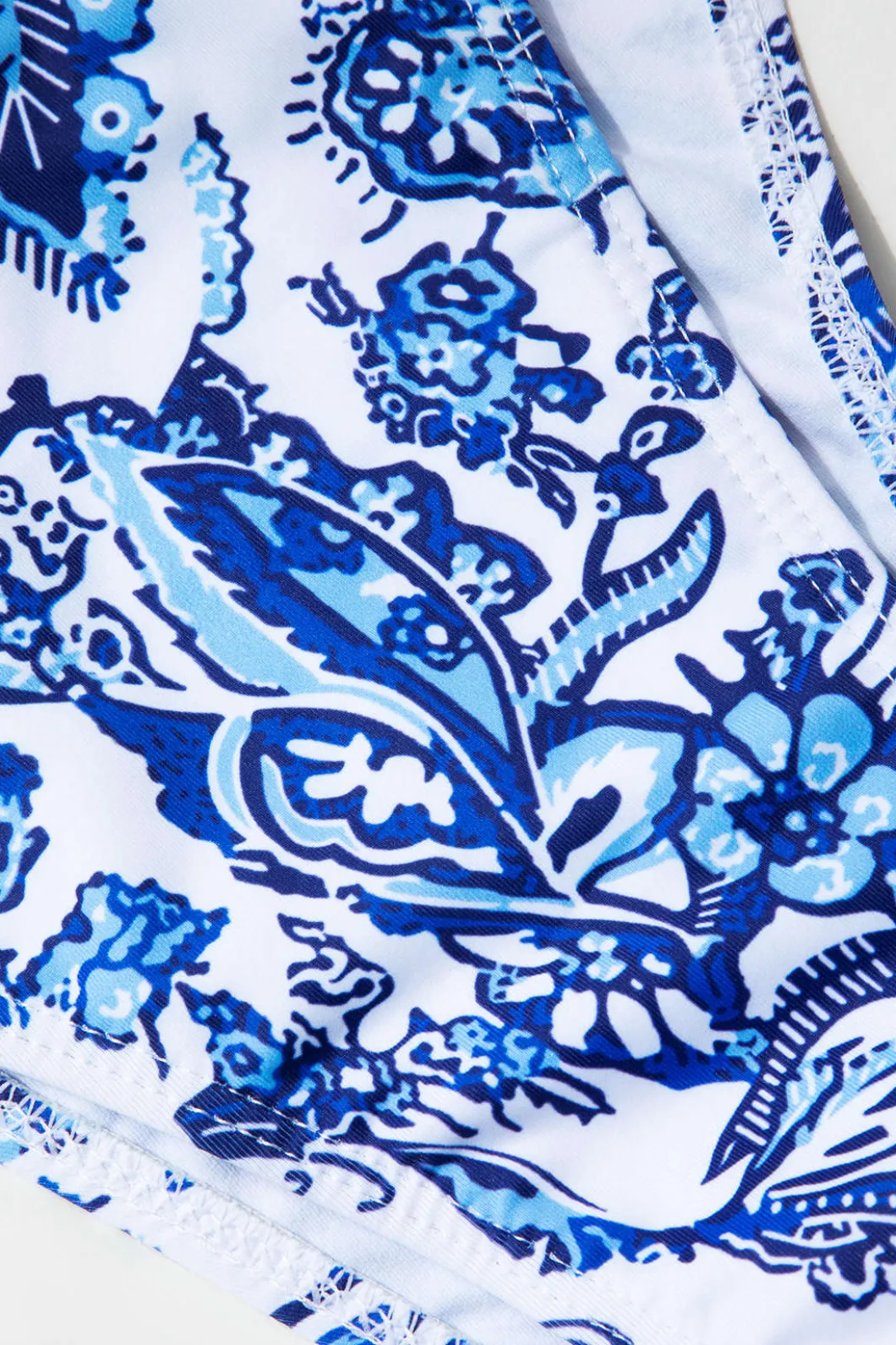 Retro Print Halter Bikini Set>MICAS Clearance