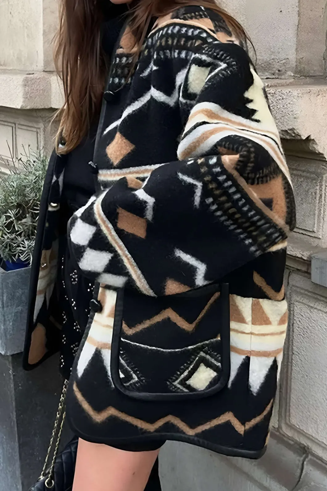 Retro Print Jacket>MICAS Online