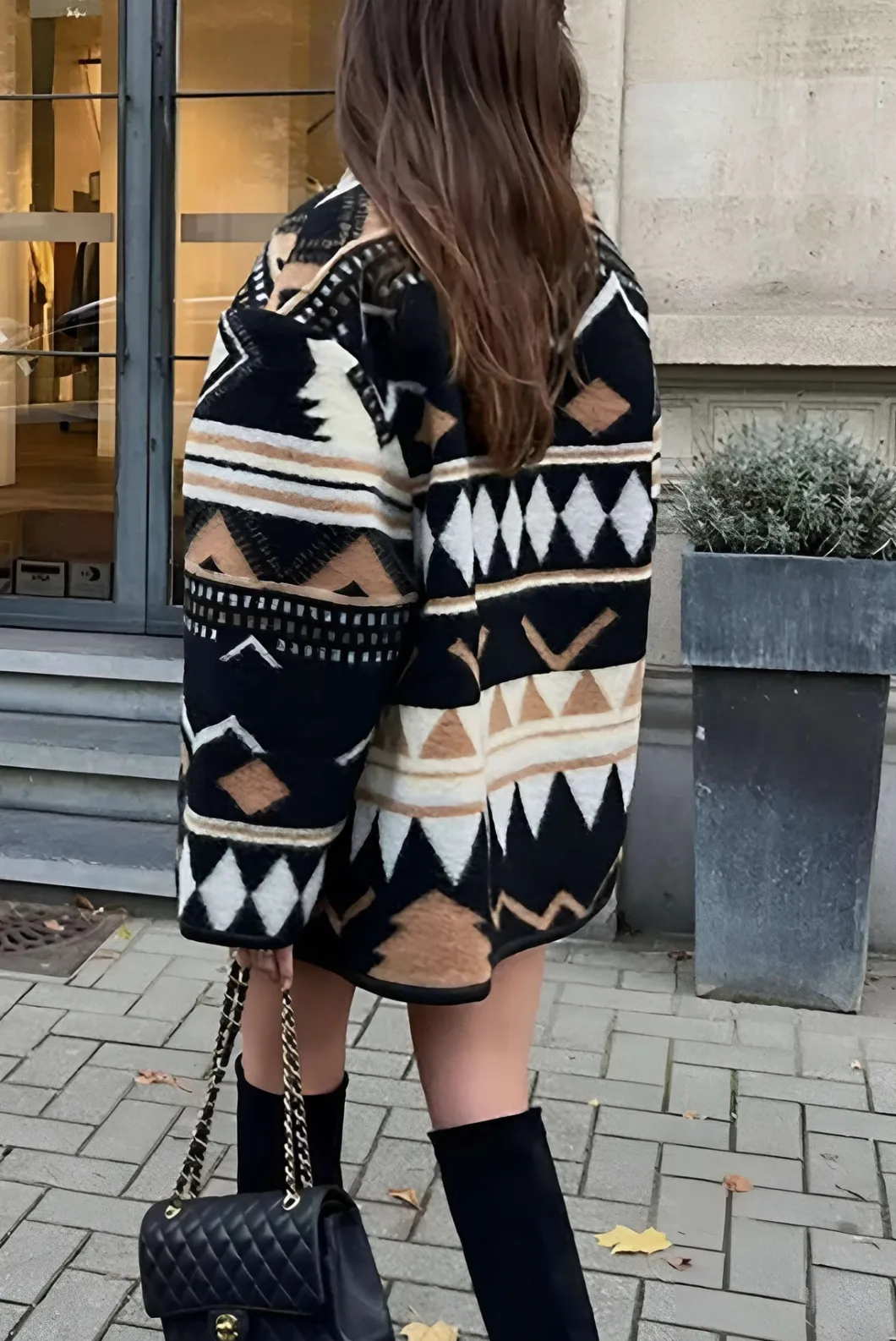 Retro Print Jacket>MICAS Online