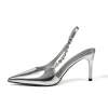 Rhinestone Almond Toe Low Heel>MICAS Discount