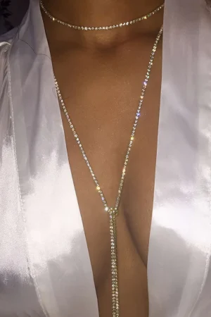 Rhinestone Body Chain>MICAS Clearance