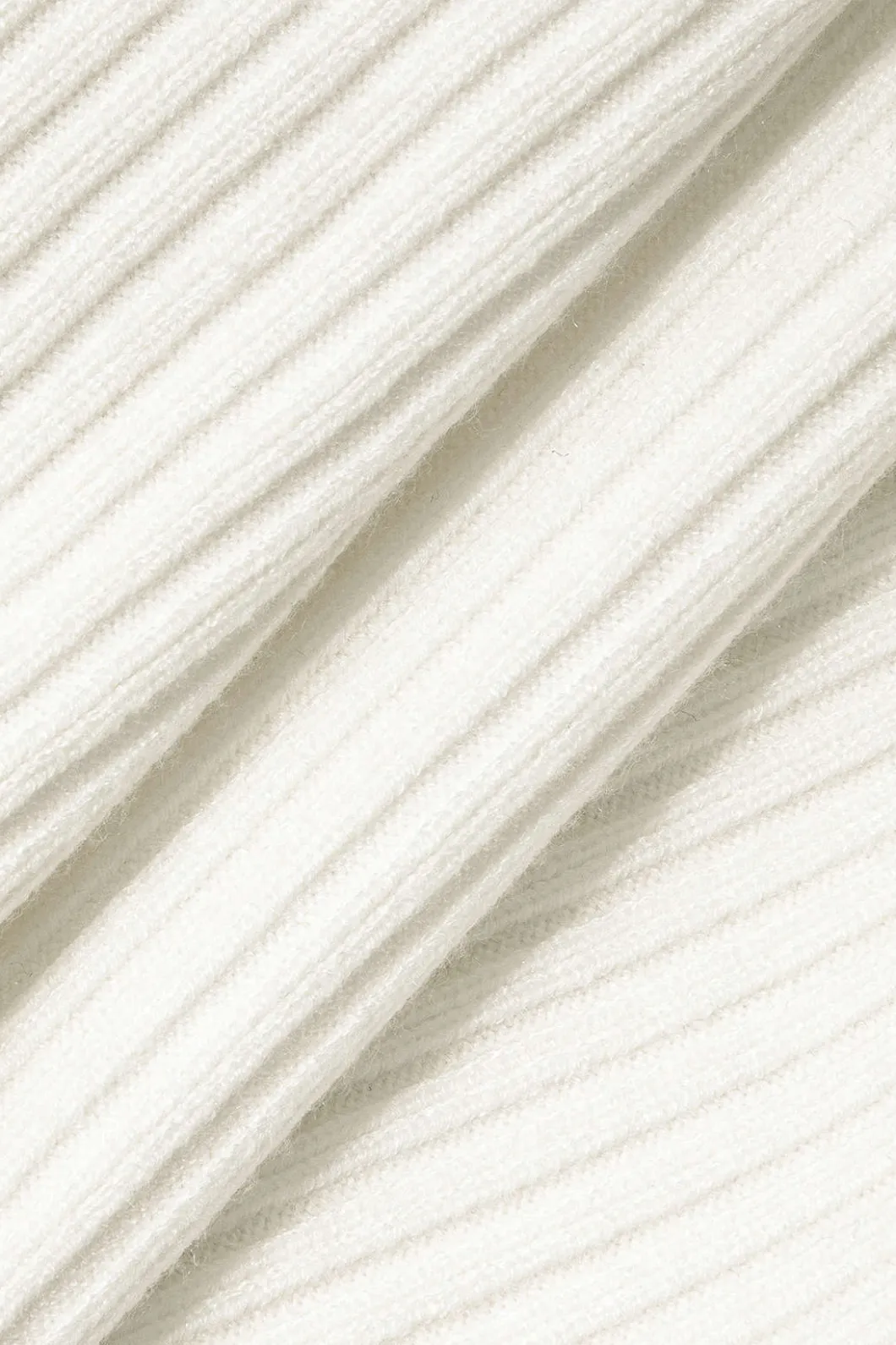 Ribbed Knit Polo Top And Pleated Skirt Set>MICAS New