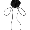 Rosette Decor Choker Necklace>MICAS Sale