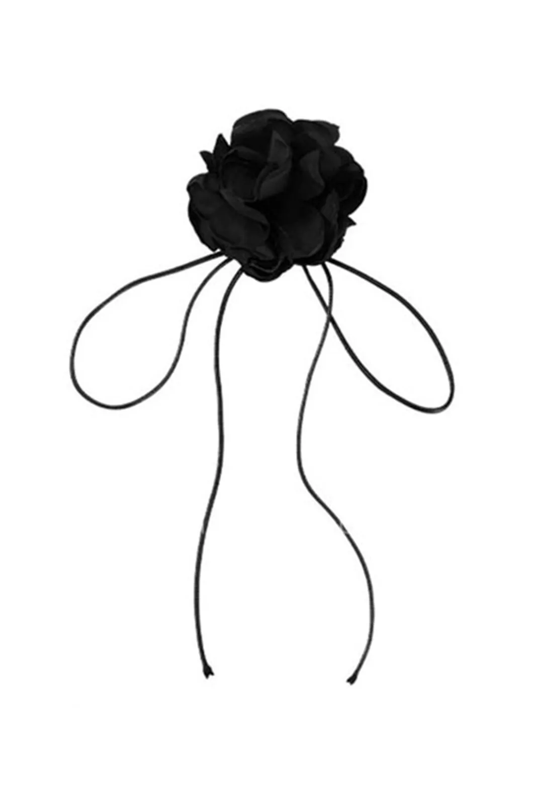 Rosette Decor Choker Necklace>MICAS Sale