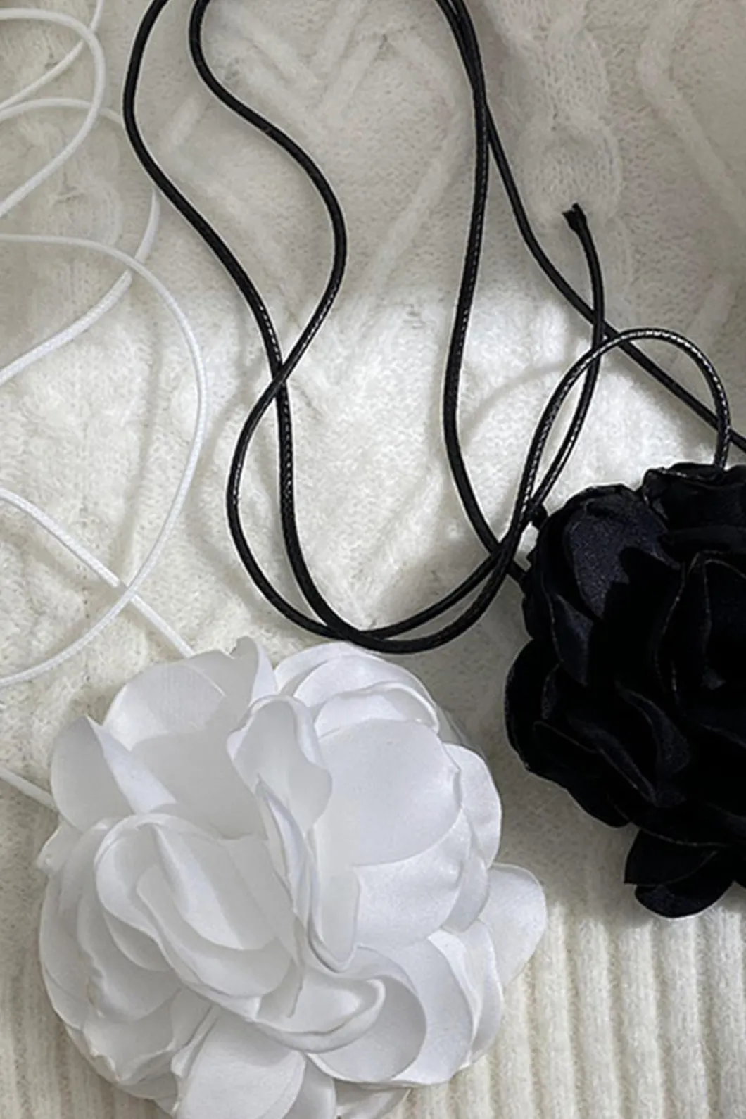 Rosette Decor Choker Necklace>MICAS Sale