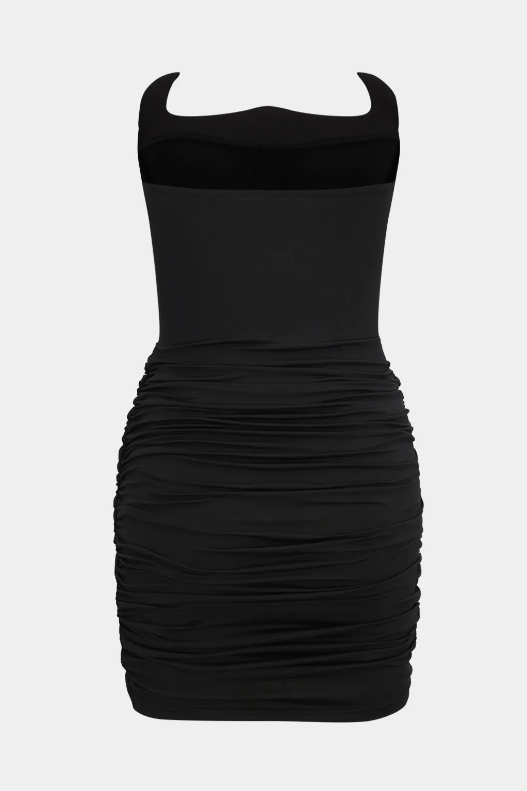 Ruched Strapless Sleeveless Mini Dress>MICAS Discount