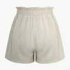 Ruffled Waistband Shorts>MICAS Clearance