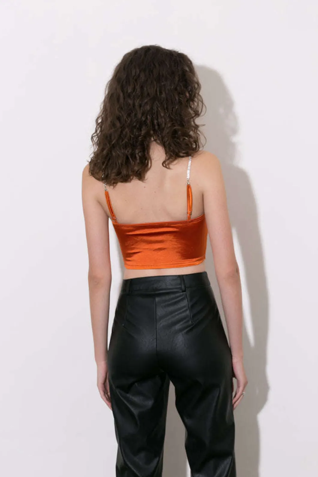 Satin Draped Corset Top>MICAS Fashion