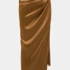 Satin Patchwork Skirt>MICAS Fashion