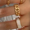 Set of 5-pcs Chain Rings>MICAS Clearance