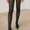 Sheer Abstract Pattern Tights>MICAS Hot